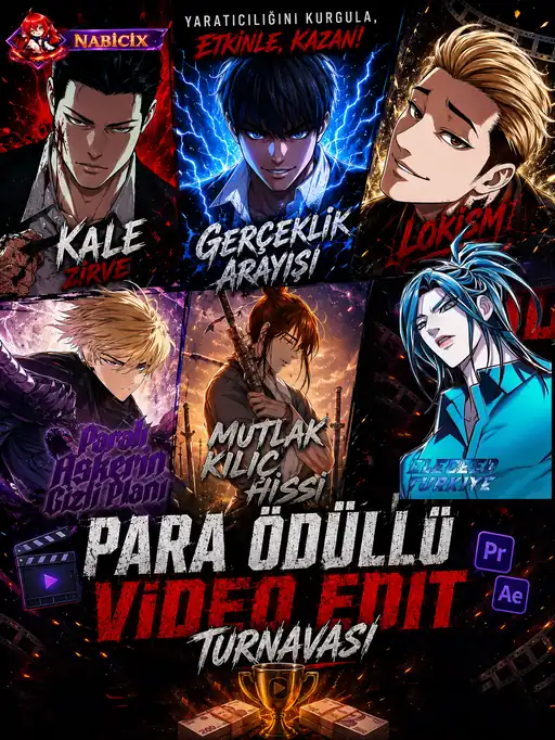Para Ödüllü Video Edit Turnuvası